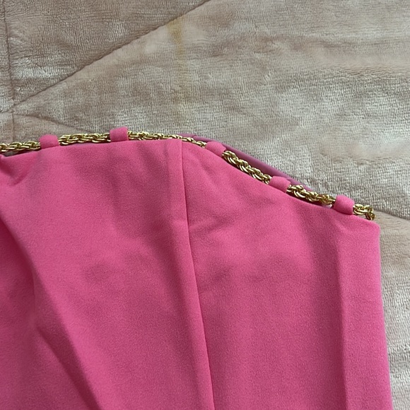 NEW MESHKI Pink mini dress - Picture 8 of 9